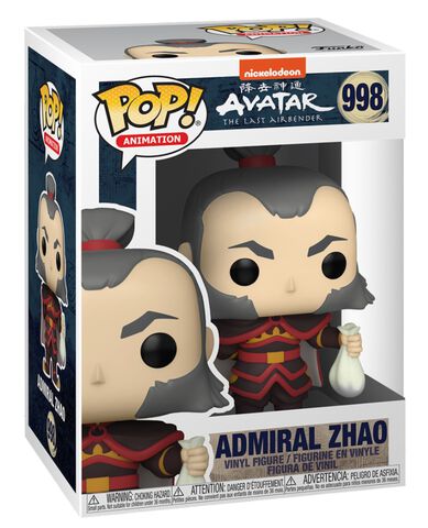 Figurine Funko Pop! N°998 - Avatar Le Dernier Maitre De L'air - Admiral Zhao